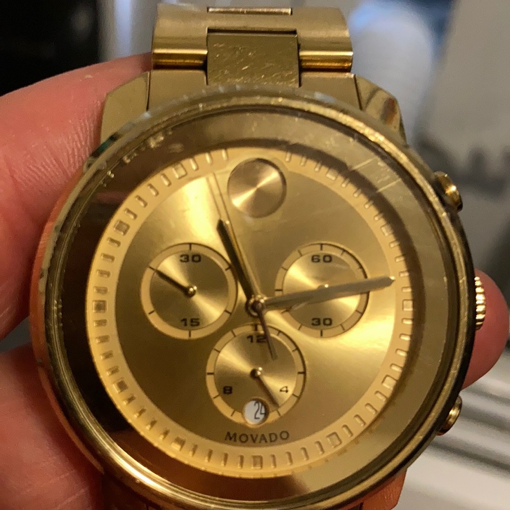 Movado Bold Evolution Chronograph Watch View 5